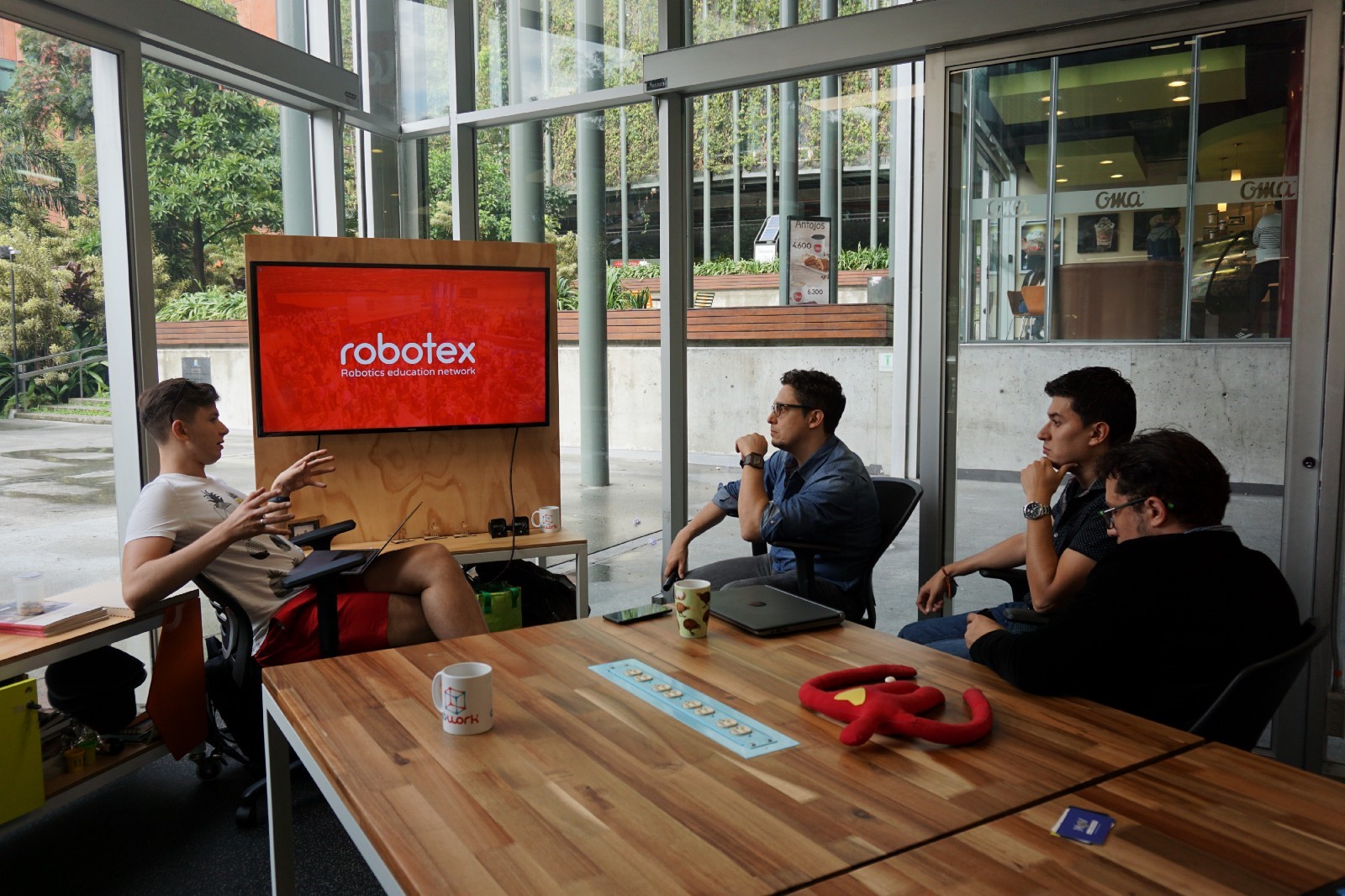 In Colombia, presenting the future of Robotex