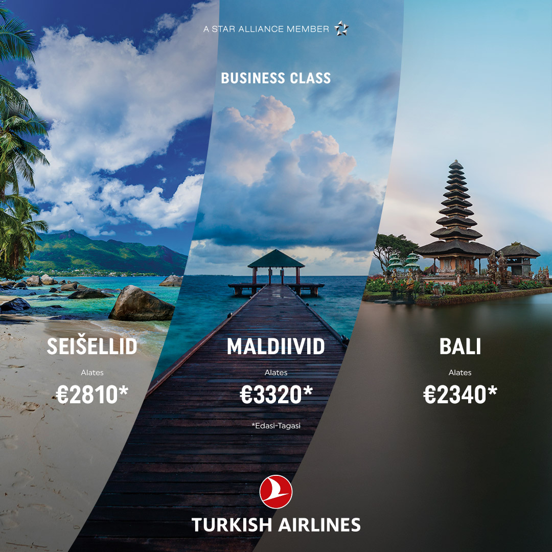 Turkish Airlines-soodsad hinnad