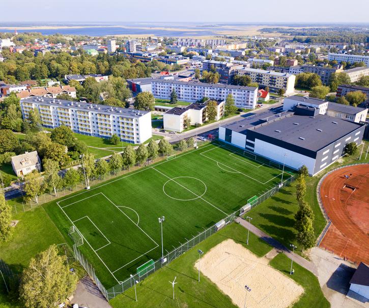 The first 5G leasing concept pitch was built in Haapsalu, Estonia, meaning maintenance and end-of-life recycling became the operator's responsibility