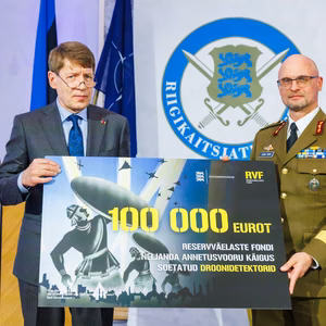 Reservväelaste fondi annetuse üleandmine