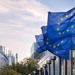 Euroopa Liidu lipud Brüsselis